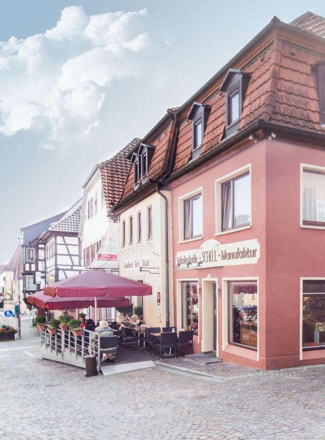 Schell Schokoladen Hotel Gundelsheim  Exterior foto